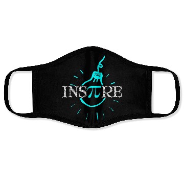 Discover Inspire Pi Mathematician Science Nerd Face Masks