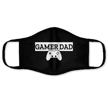 Discover Gamer Dad 1 Face Masks