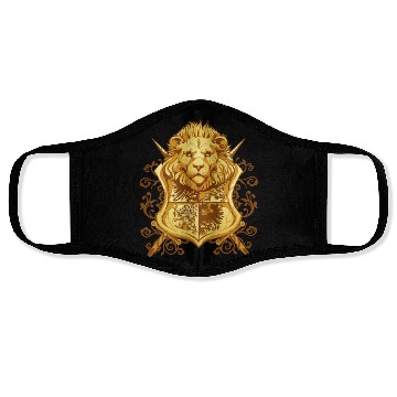Discover Heraldic Lion Face Masks