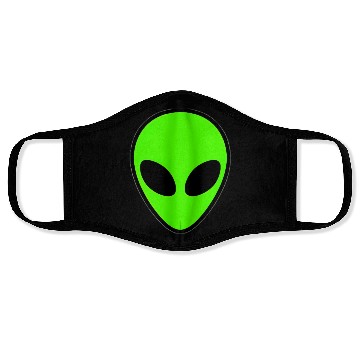 Discover Alien Head Pocket Patch Area 51 Face Masks