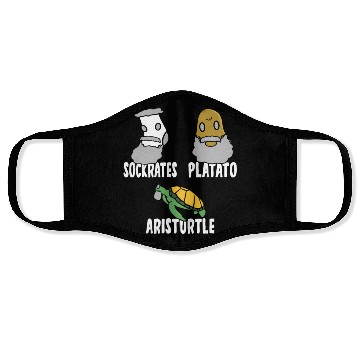 Discover Philosophy Socrates Plato Aristotle Meme For Philo Face Masks