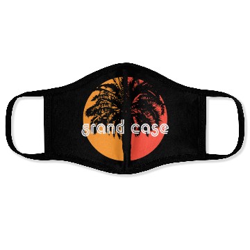 Discover Grand Case Saint Martin Artistic Vacation Face Masks