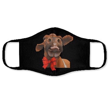 Discover Christmas Cow Face Masks Cow Farming Farmer