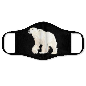 Discover Polar Bear Arctic Animal Realistic Face Masks