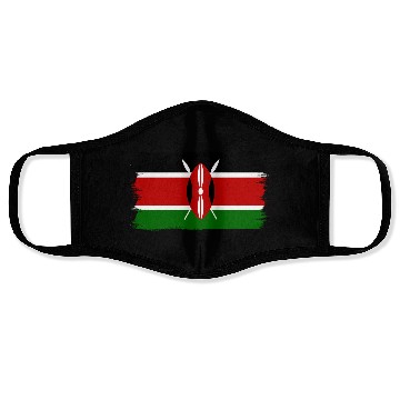Discover Kenyan Flag Kenya Face Masks