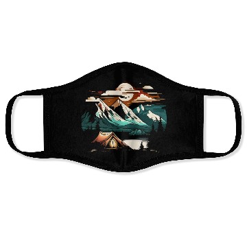 Discover Calm Wild Night Face Masks