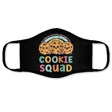 Discover Cookie Squad Funny Matching For Girls Cookie Lover Face Masks