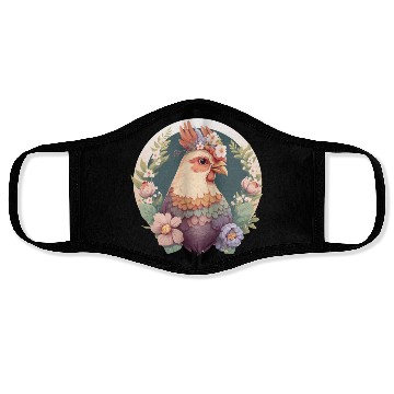 Discover Cottagecore Cute Pet Chicken Farm Animal Face Masks