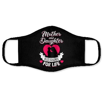 Discover Mother and Daughter Best Friends for Life Mothers Face Masks
