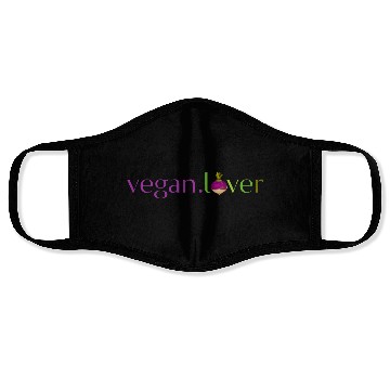 Discover Vegan lover turnip Face Masks