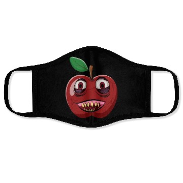 Discover Scary Red Apple Fruit Zombie Face Masks