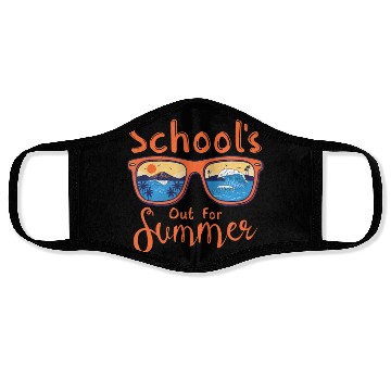 Discover Substitute Teacher Life Hello Summer Tie Dye Summe Face Masks