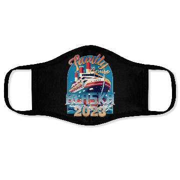 Discover Family Cruise Alaska 2023 Face Masks