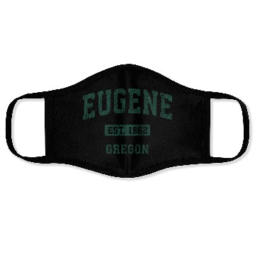 Discover Eugene Oregon Or Athletic Sports Face Masks