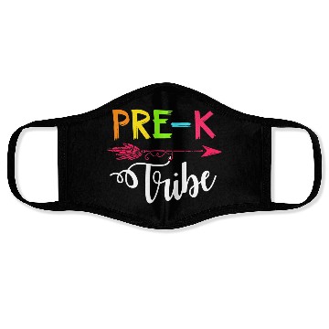Discover Team Pre K Teacher Tribe Back To School Face Masks