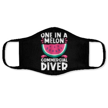 Discover Diving Diver Melon Commercial Diving Face Masks