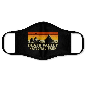 Discover Mountain Graphics Death Valley National Park Face Masks