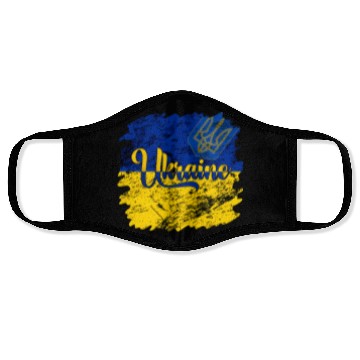 Discover Ukraine Ukrainian Flag I Stand With Ukraine Pride Face Masks