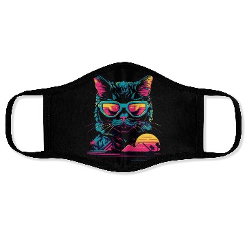 Discover Cool Cat Ever Face Masks