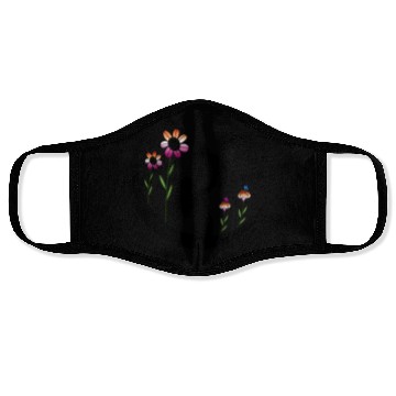 Discover LGBTQ Mother's Day, Best Mom Ever, Lesbian Flag Face Masks