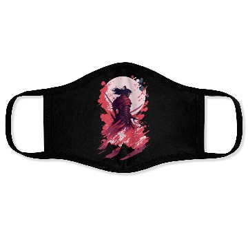 Discover Shadow Samurai: Colorful Chaos Unleashed Face Masks