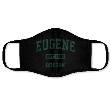 Discover Eugene Oregon Or Athletic Sports Face Masks