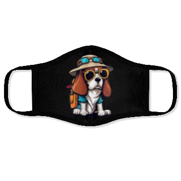 Discover BEAGLE DOG Face Masks