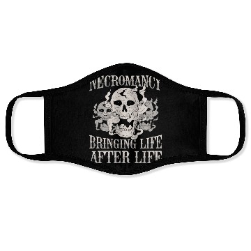 Discover Necromancy Bringing Life After Life Necromancer Face Masks