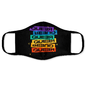 Discover Queer Face Masks Gay Pride Month Pride Day Rainbow
