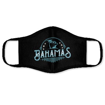 Discover Proud Bahamas Bahamians Flag sau Face Masks