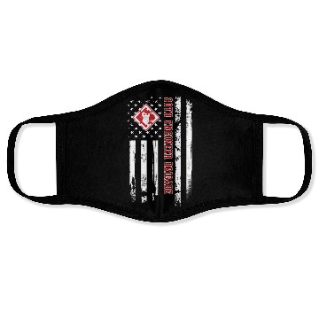 Discover 20Th Engineer Brigade Veteran Usa Flag Veterans Face Masks