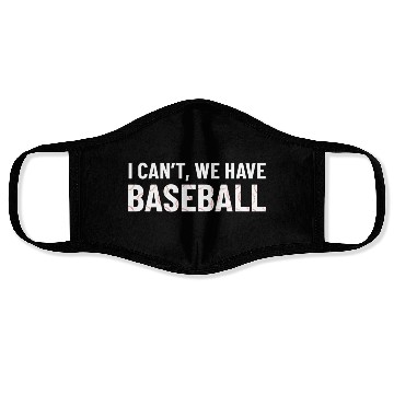 Discover Baseball Mom I Can'T We Have Baseball Face Masks