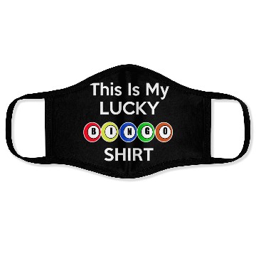 Discover Lucky Bingo For Bingo Players Face Masks