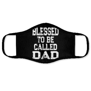 Discover Blessed To Be Called Dad Father'S Day Face Masks