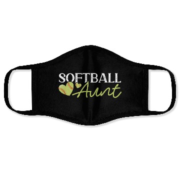 Discover Softball Aunt - Pitcher Softball Player Catcher Face Masks