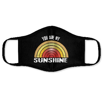 Discover You Are My Sunshine Summer Face Masks