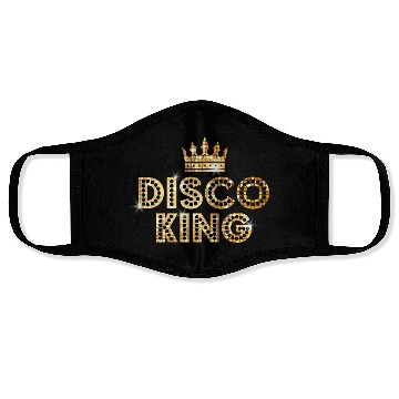 Discover Disco King Funky 70S 80S For Dance Pies Face Masks