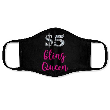 Discover 5 Bling Queen Jewelry Consultant Event Pop Up Face Masks