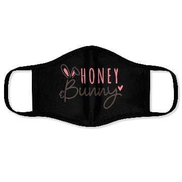 Discover Easter Bunny Happy Easter Honey Bunny Face Masks