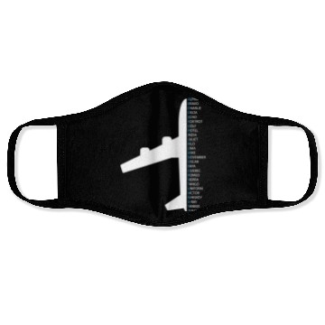 Discover Nato Alphabet For A Air Traffic Controller Face Masks