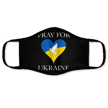 Discover Pray For Ukraine Face Masks