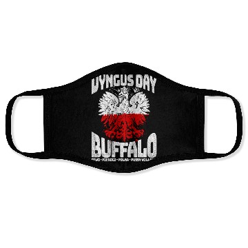 Discover Dyngus Day Buffalo Piwo Pierogi Polka Face Masks