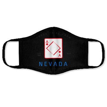 Discover Proud To Be From NEVADA Face Masks