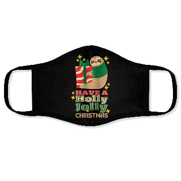 Discover Have A Holly Jolly Christmas Face Masks