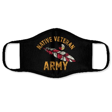 Discover Native American Vietnam Veteran Face Masks
