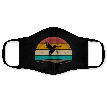 Discover Hummingbird Distressed Hummingbird Face Masks