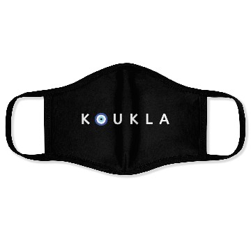 Discover Koukla Evil Eye Greek Greek Pride Greece Face Masks