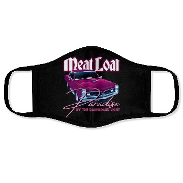 Discover Meat Loaf Paradise By The Dasard Light Face Masks