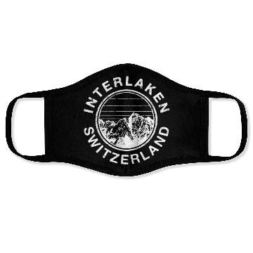 Discover Switzerland Interlaken i Face Masks