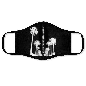 Discover Los Angeles La California Face Masks